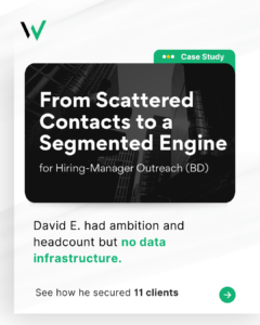 From Scattered Contacts to a Segmented Engine GSP Case Study