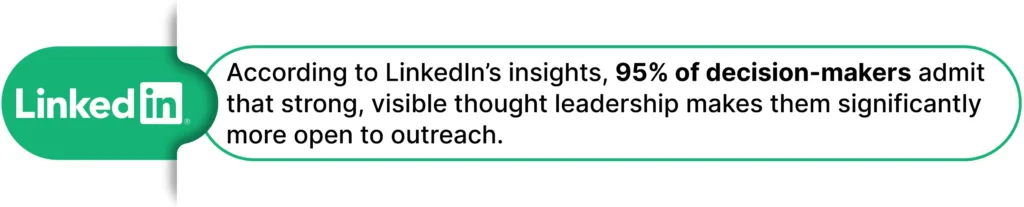 95% of decision-makers